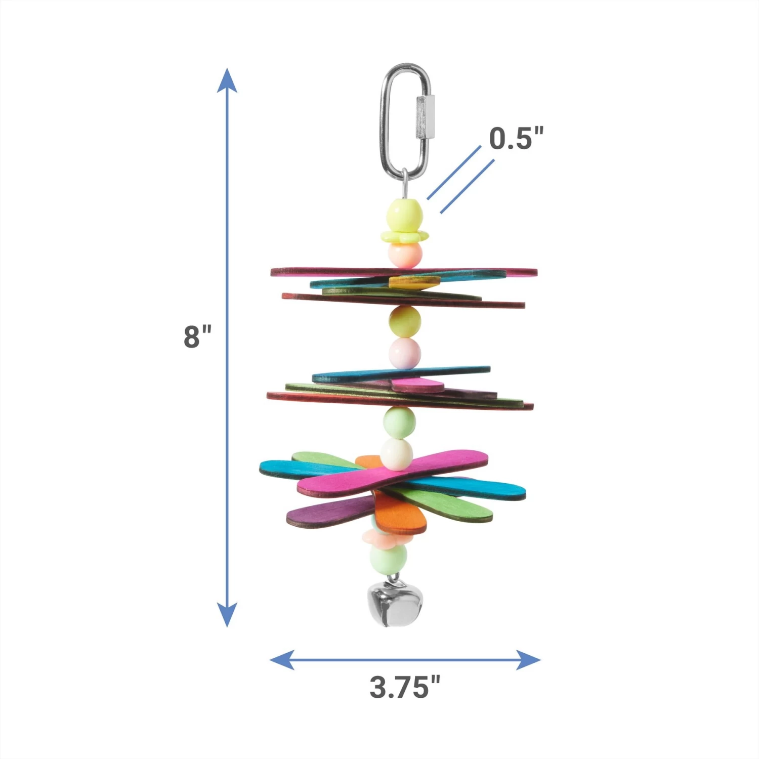 Frisco Popsicle Frenzy Bird Chew Toy - Image 2