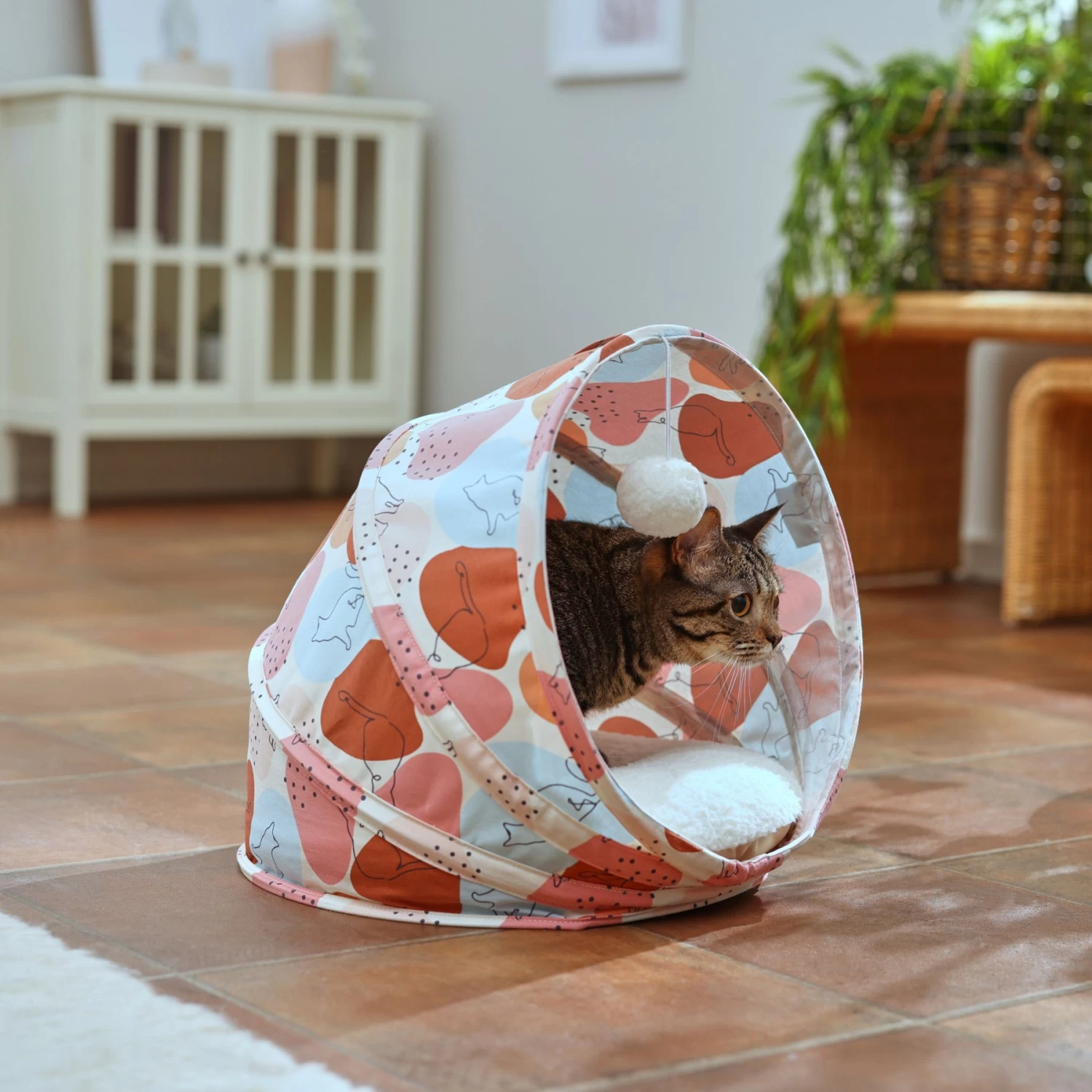 Frisco Foldable Canopy Cat Bed