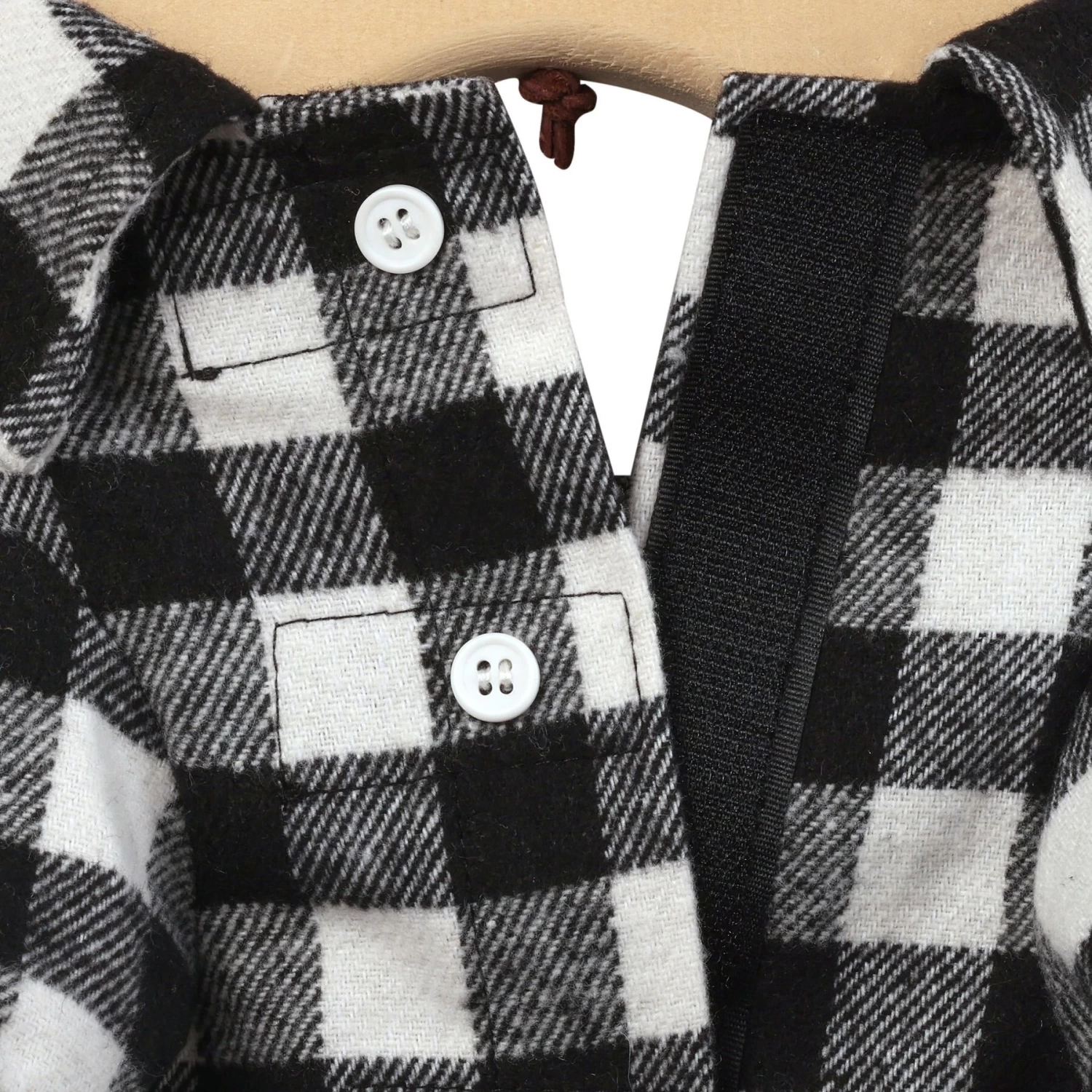 Frisco Black Plaid Dog & Cat Shirt - Image 7