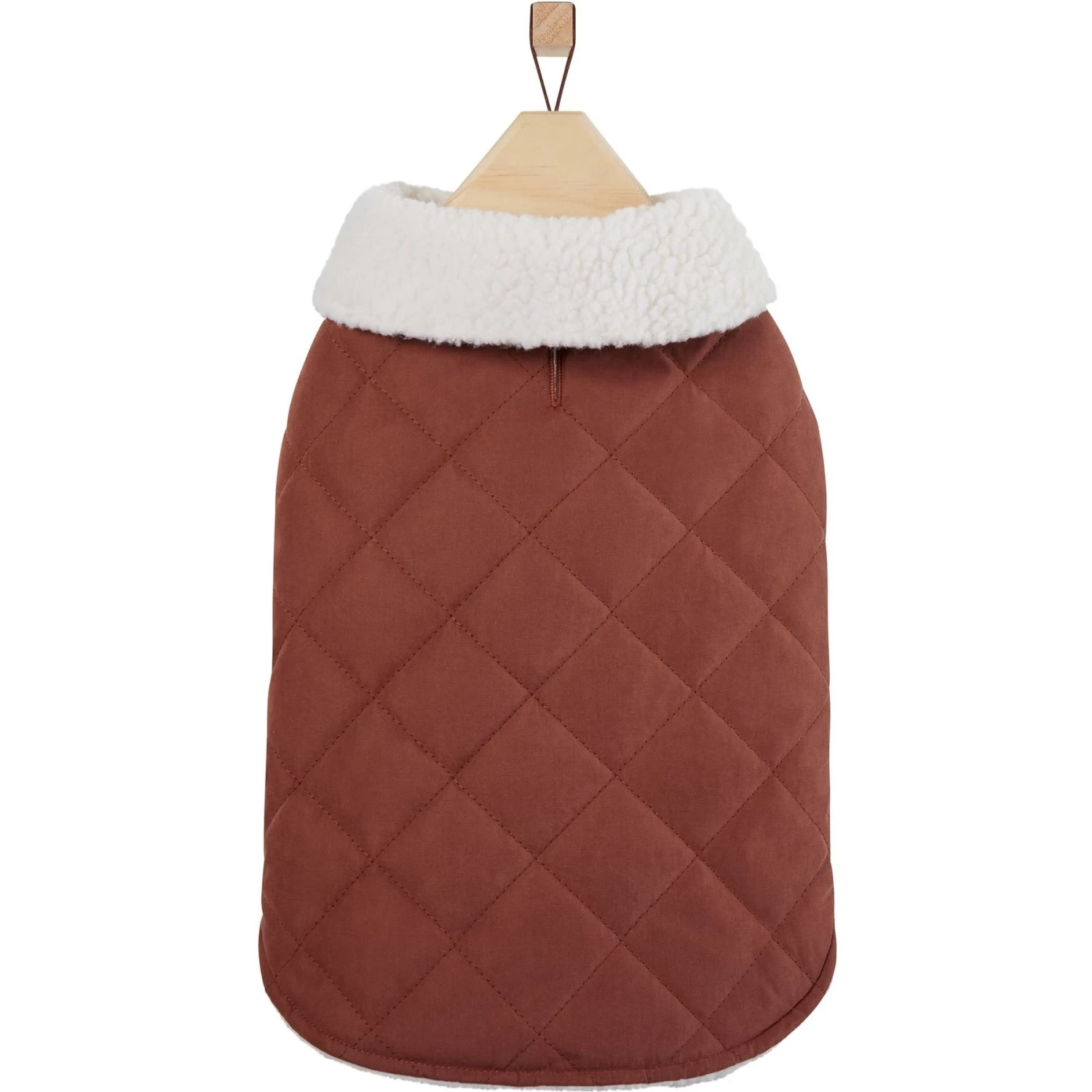 Frisco Mid-Heavyweight Fleece Lined Quilted Dog & Cat Coat - Image 4