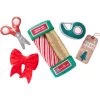 Frisco Holiday Gift Wrapping Set Plush Squeaky Dog Toy