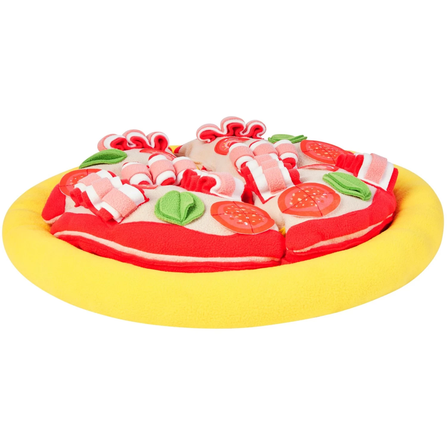 Frisco Pizza Reversible Snuffle Mat, Yellow, Medium - Image 5