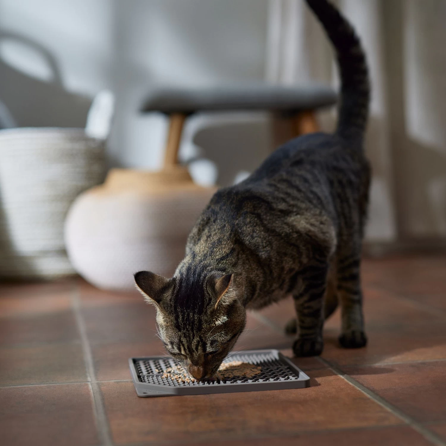 Frisco Non-skid Square Silicone Dog & Cat Lick Mat - Image 4