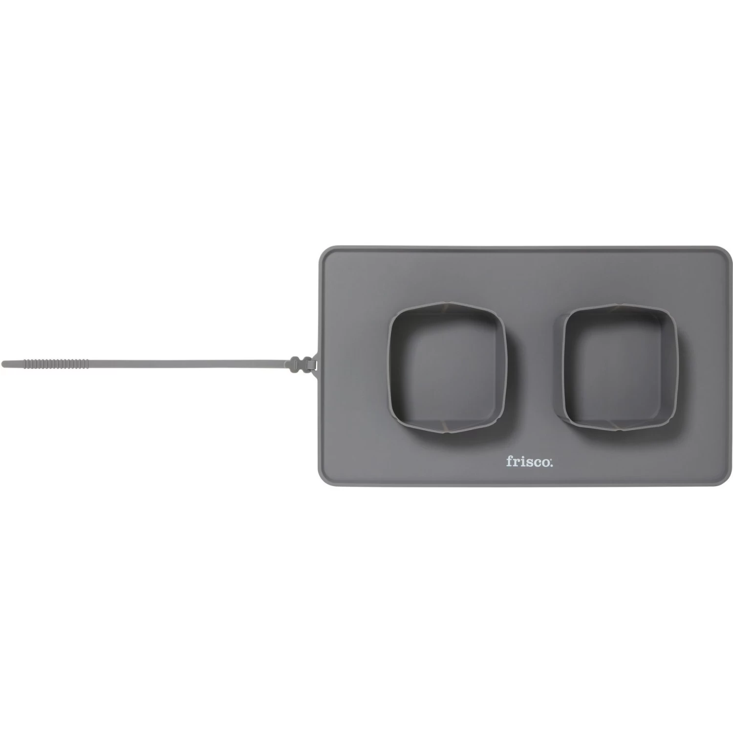 Frisco Travel Silicone Dog & Cat Travel Double Diner Bowl - Image 5