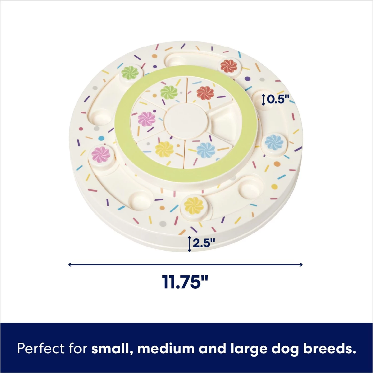 Frisco Tiered Cake Interactive Puzzle Dog Toy, Easy - Image 2