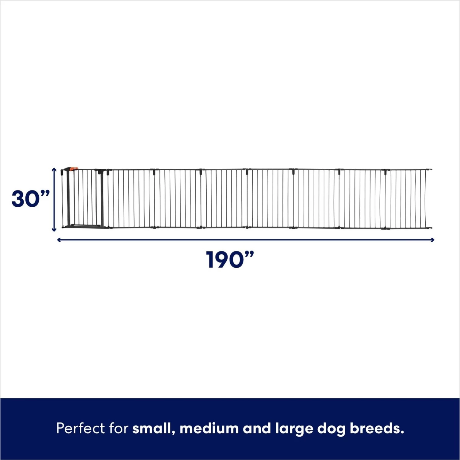 Frisco Outdoor Galvanized Steel 8-Panel Configurable Gate And Playpen With Oxford Roof - Image 2
