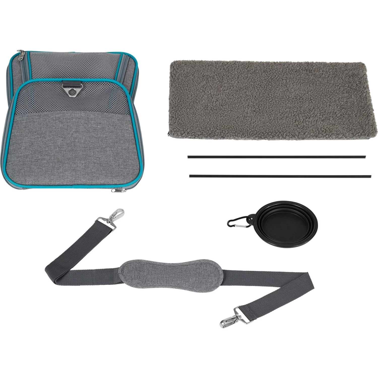 Frisco Soft Double Sided Expandable Airline Approved Dog & Cat Carrier - Image 3