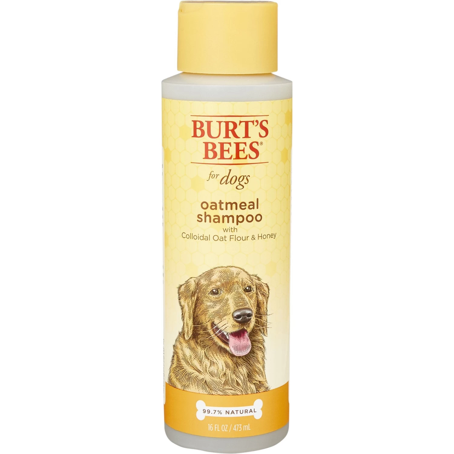 Burt's Bees Oatmeal With Colloidal Oat Flour & Honey Dog Shampoo & Frisco Microfiber Grooming Glove - Image 2