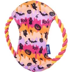Frisco Halloween Ghost Swirl Fetch Flyer Dog Toy