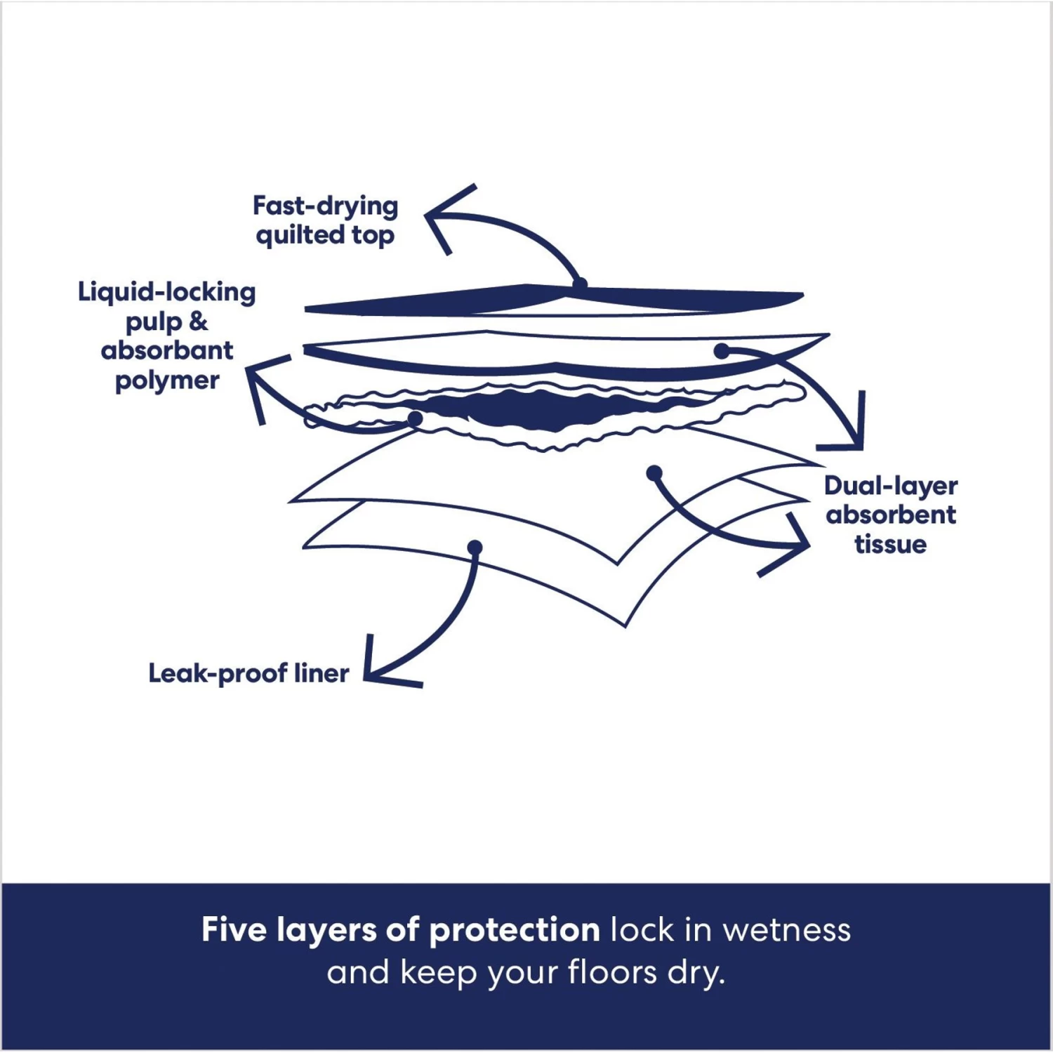 Frisco Premium Giant Dog Training & Potty Pads & American Journey Peanut Butter Recipe Grain-Free Oven Baked Crunchy Biscuit Dog Treats - Image 5