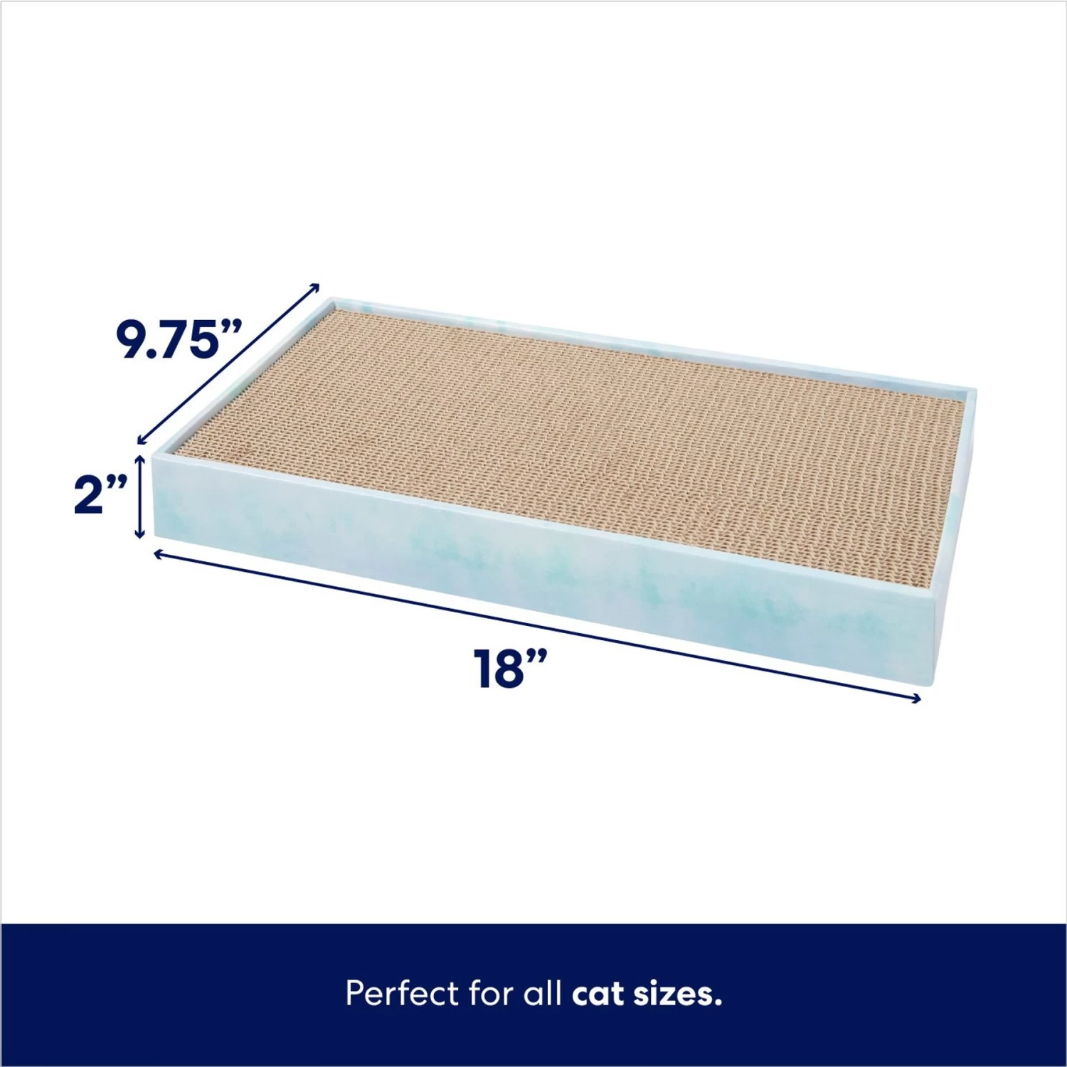 Frisco Double-Wide Cat Scratcher Toy Refill With Catnip, 2 Count & Frisco Double-Wide Cat Scratcher Toy With Catnip - Image 7